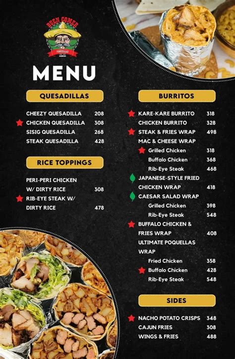 buen comer maginhawa|Buen Comer Menu .